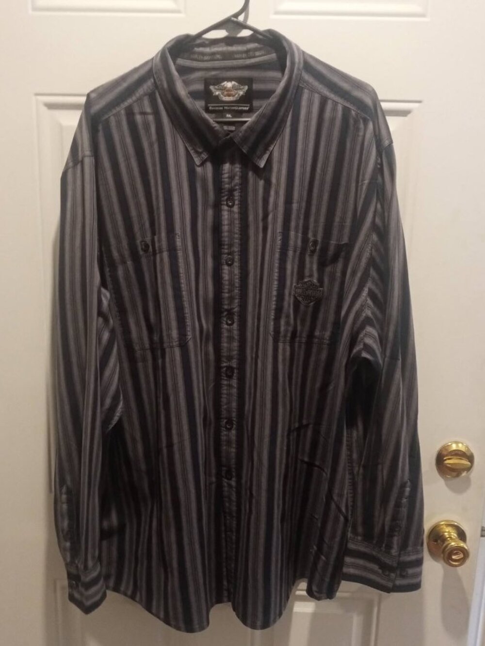 Harley Davidson L/S Men's Shirt Size 4XL